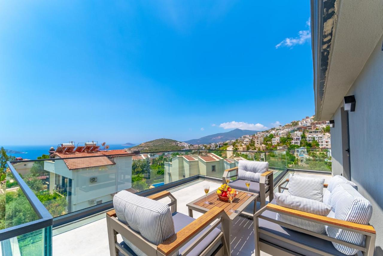 Villa Kazarman, Kalkan'In Kalbinde Denize, Merkeze Eksteriør billede
