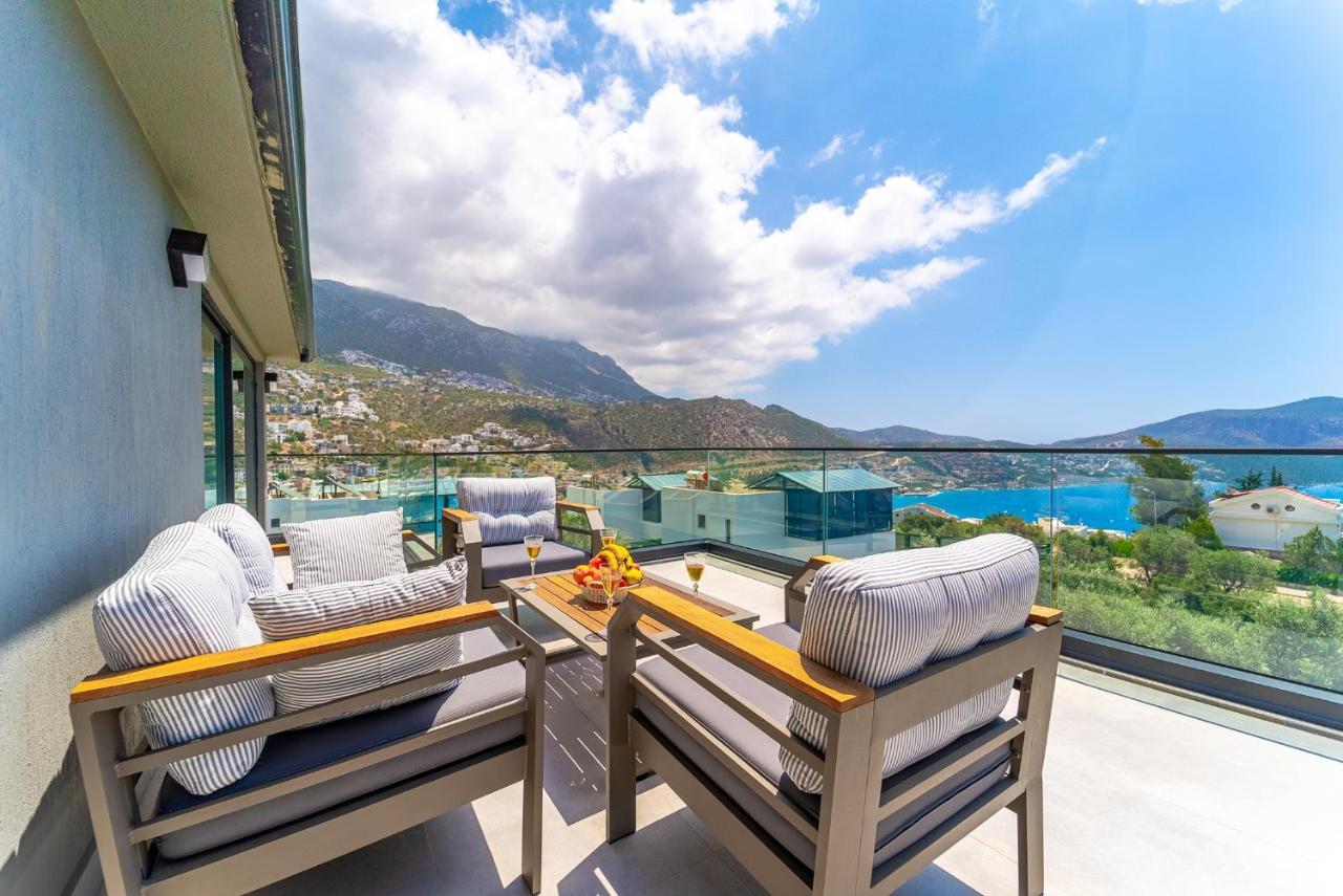 Villa Kazarman, Kalkan'In Kalbinde Denize, Merkeze Eksteriør billede