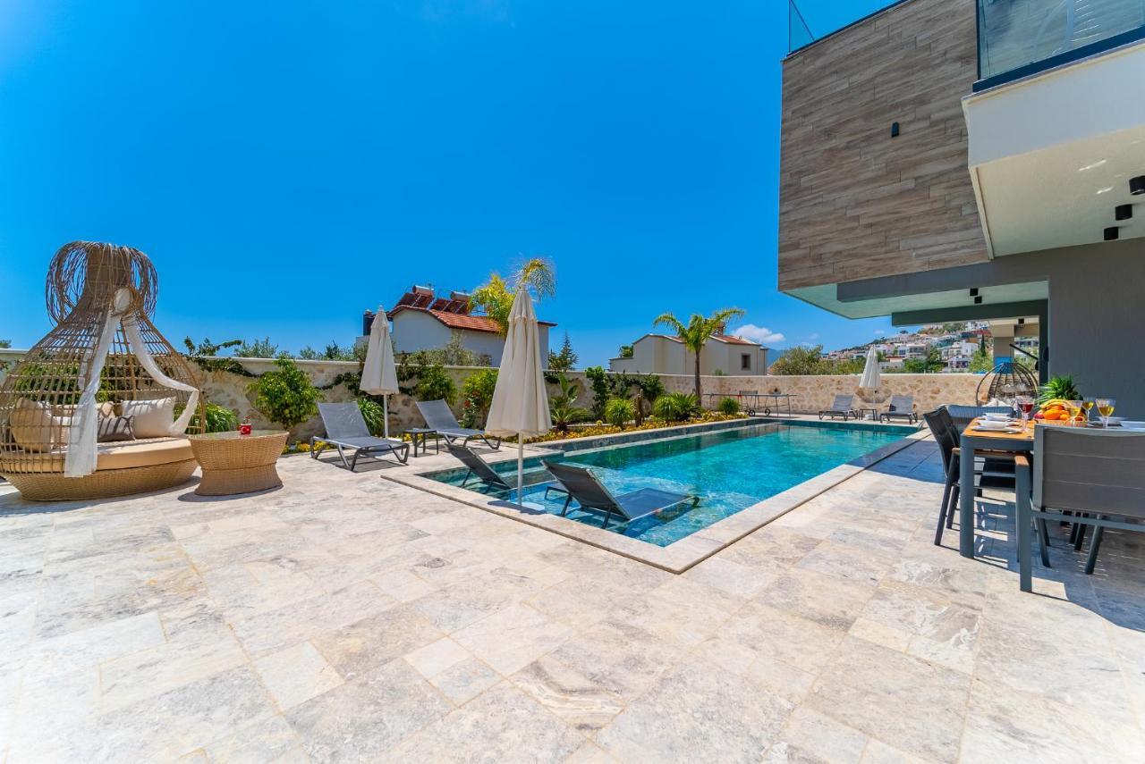 Villa Kazarman, Kalkan'In Kalbinde Denize, Merkeze Eksteriør billede