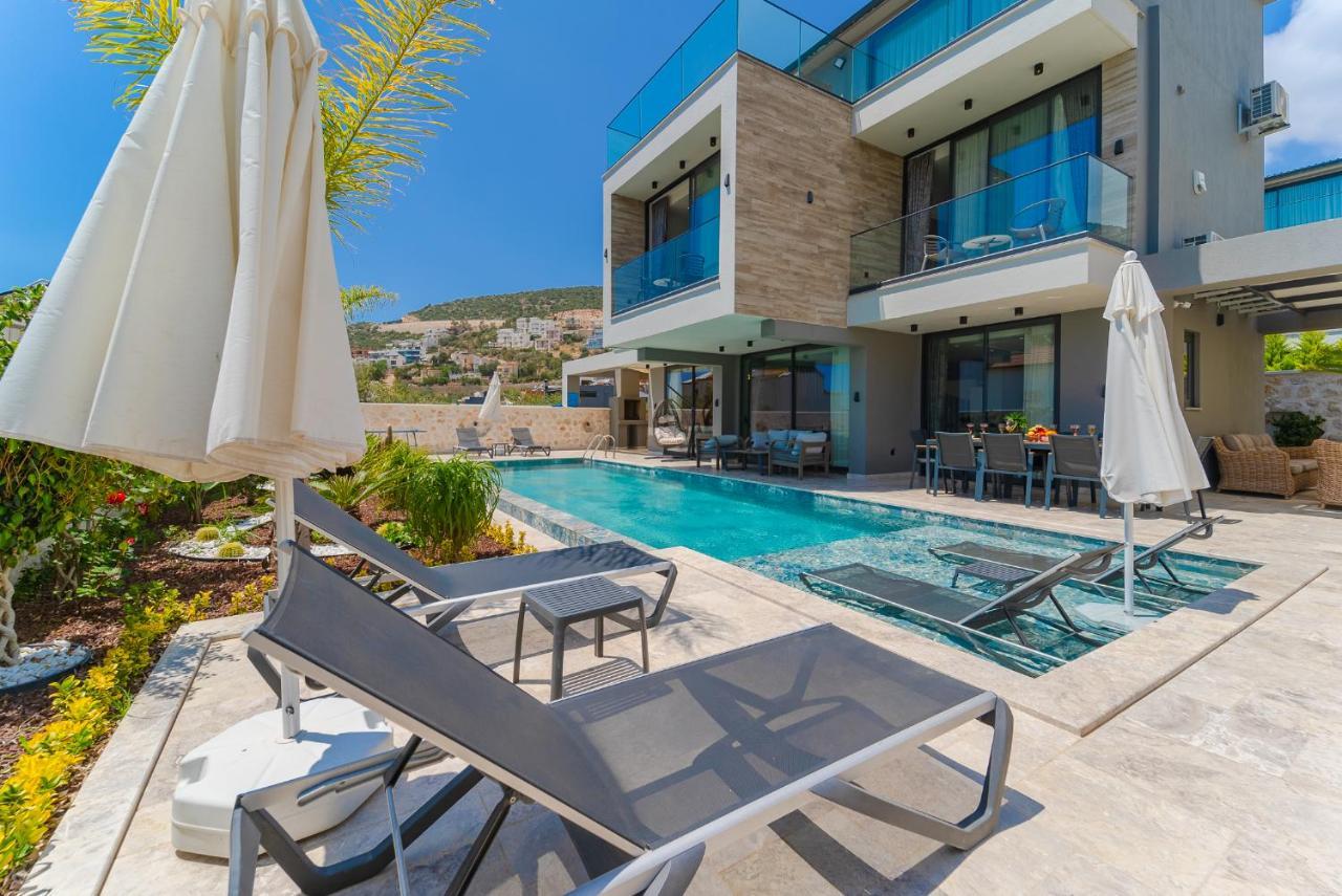 Villa Kazarman, Kalkan'In Kalbinde Denize, Merkeze Eksteriør billede